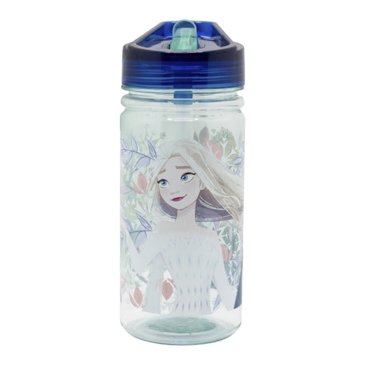 Disney Frozen Trinkflasche 475 ml Kinderflasche mit Klappdeckel & Griff
