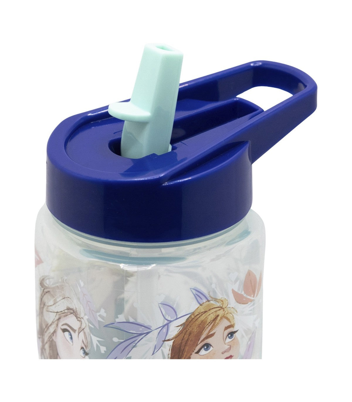Disney Frozen Kinder Wasserflasche 510 ml eckige Trinkflasche für Schule Freizeit