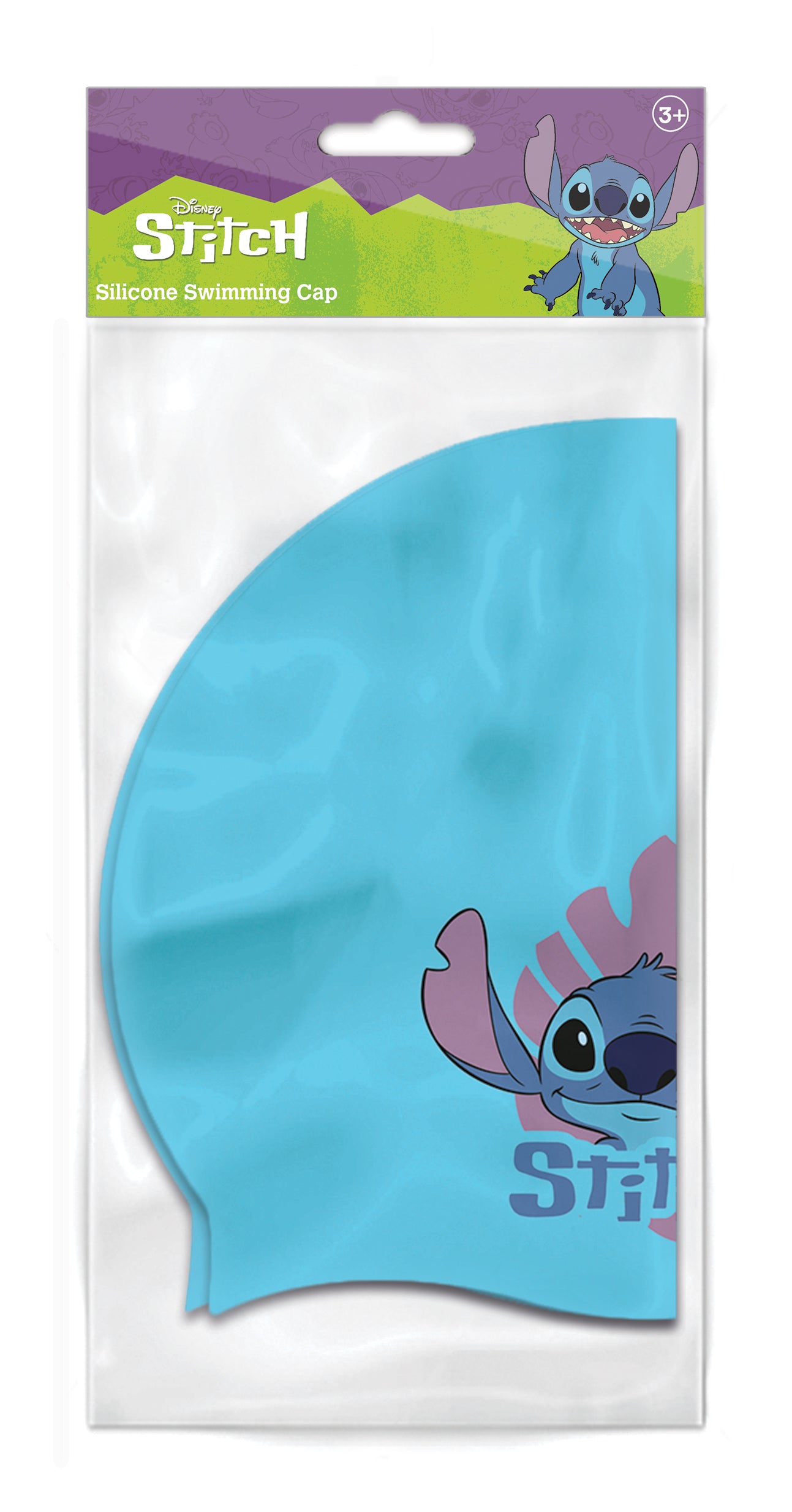 Lilo & Stitch Silikon Schwimmkappe – Kinder Badekappe chlorresistent & flexibel