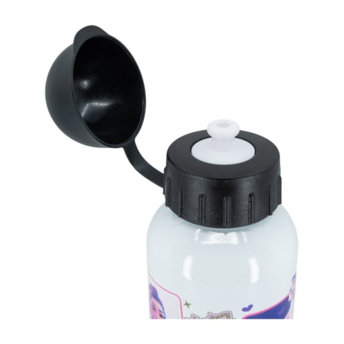 KPop Demon Hunters Kinder Trinkflasche Aluminium 400 ml kleine Flasche für Schule und Freizeit