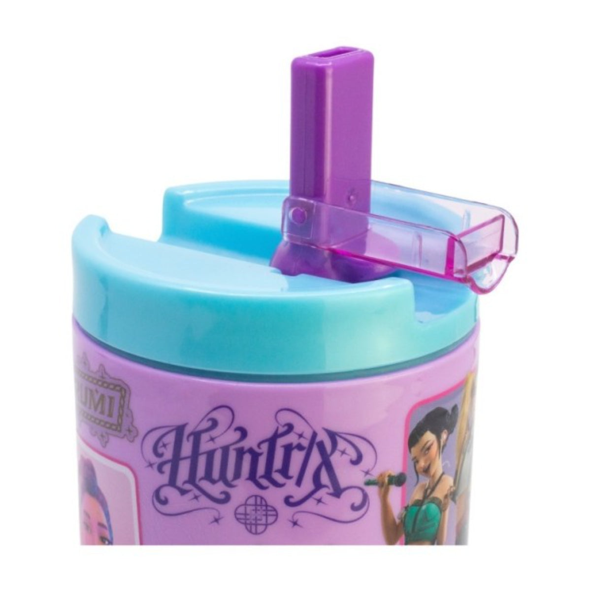 KPop Demon Hunters Becher 530 ml Kinder Trinkbecher für Schule Freizeit und Unterwegs