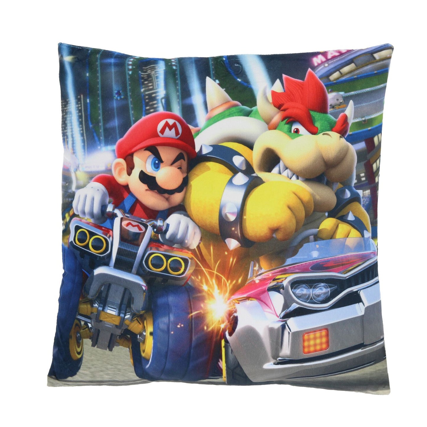 Super Mario Kissen Velours Kissen Ideal als Dekokissen