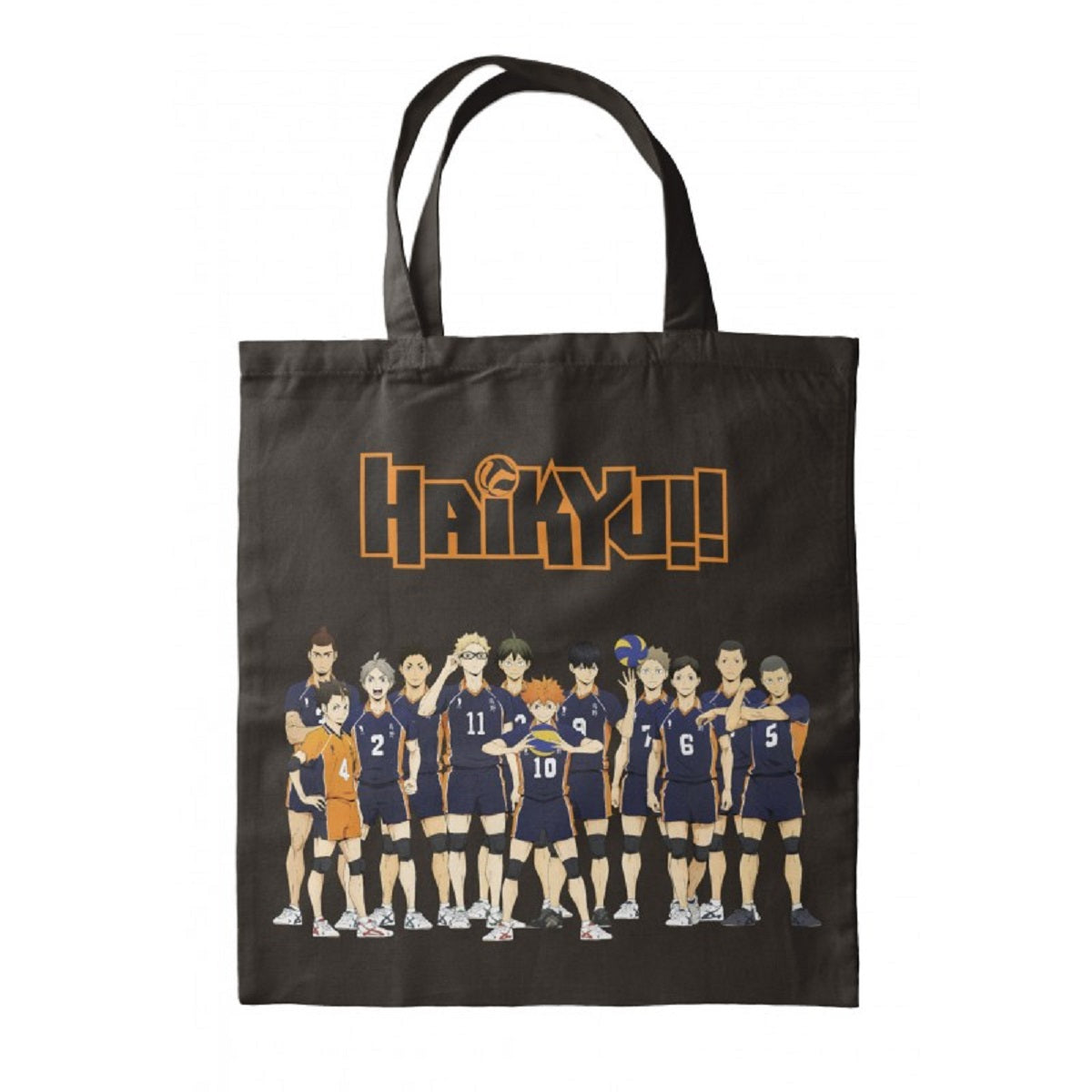 Haikyu!! Stofftasche 40 × 35 cm Tragetasche mit Motiv