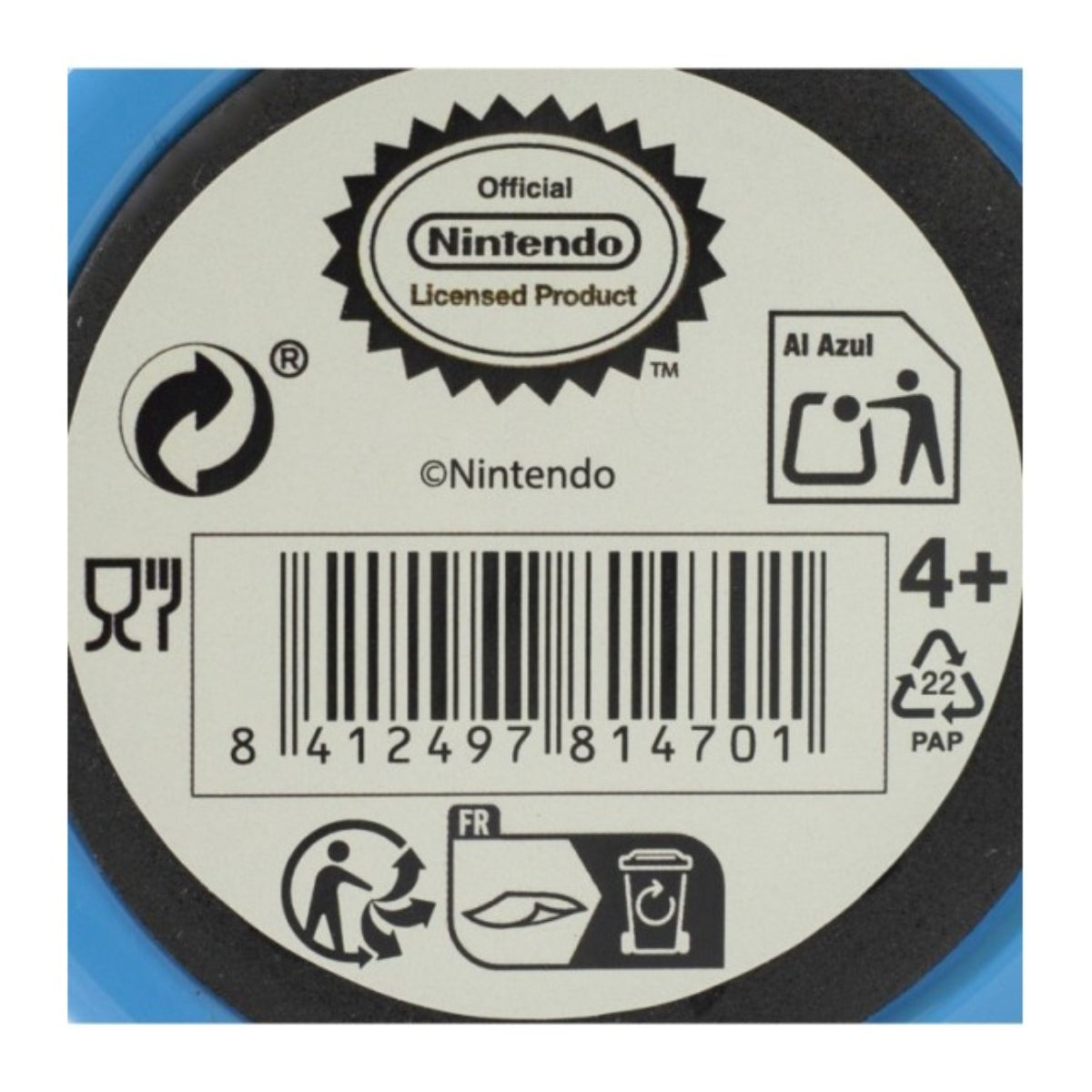 Super Mario Thermobecher 640 ml Edelstahl doppelwandiger Trinkbecher mit Trinkhalm