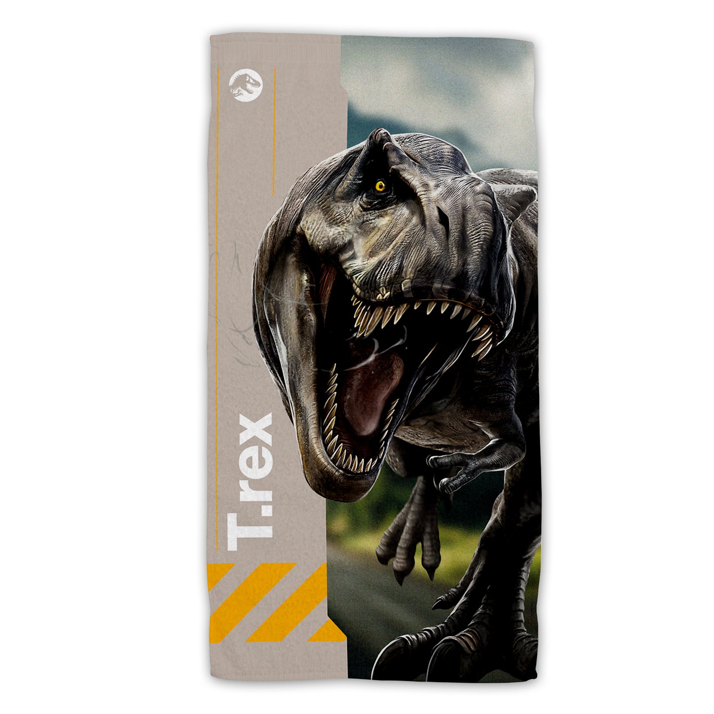 Jurassic World Strandtuch 140x70 cm Baumwolle Badetuch für Strand & Pool