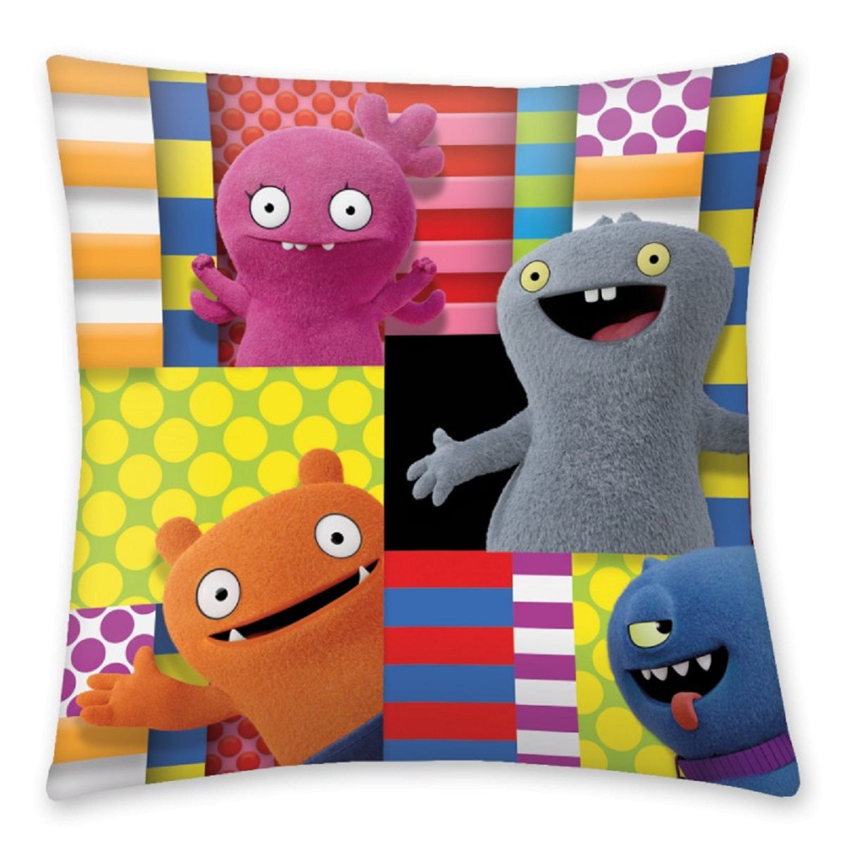 UglyDolls Dekokissen Kuschelkissen (1 Stk.) 40 x 40 cm aus Polyester