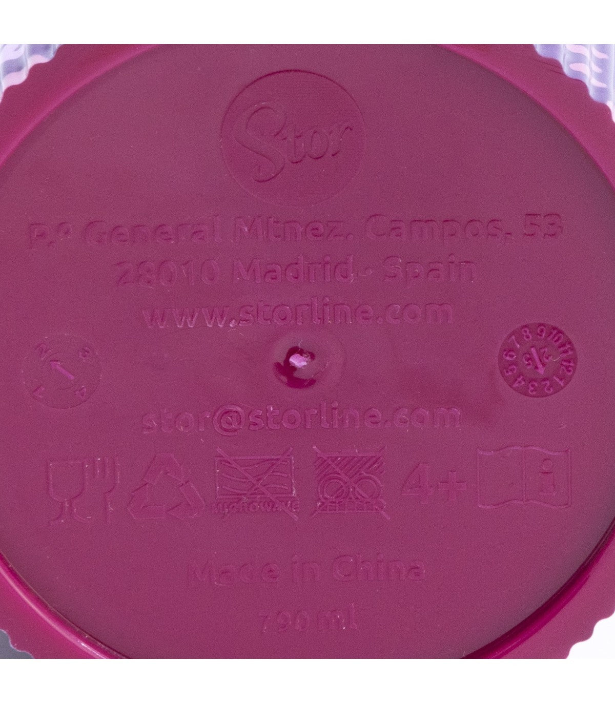 Disney Minnie Mouse Golden Treasure Trinkbecher 790 ml mit strukturierter Oberfläche und Deckel für unterwegs