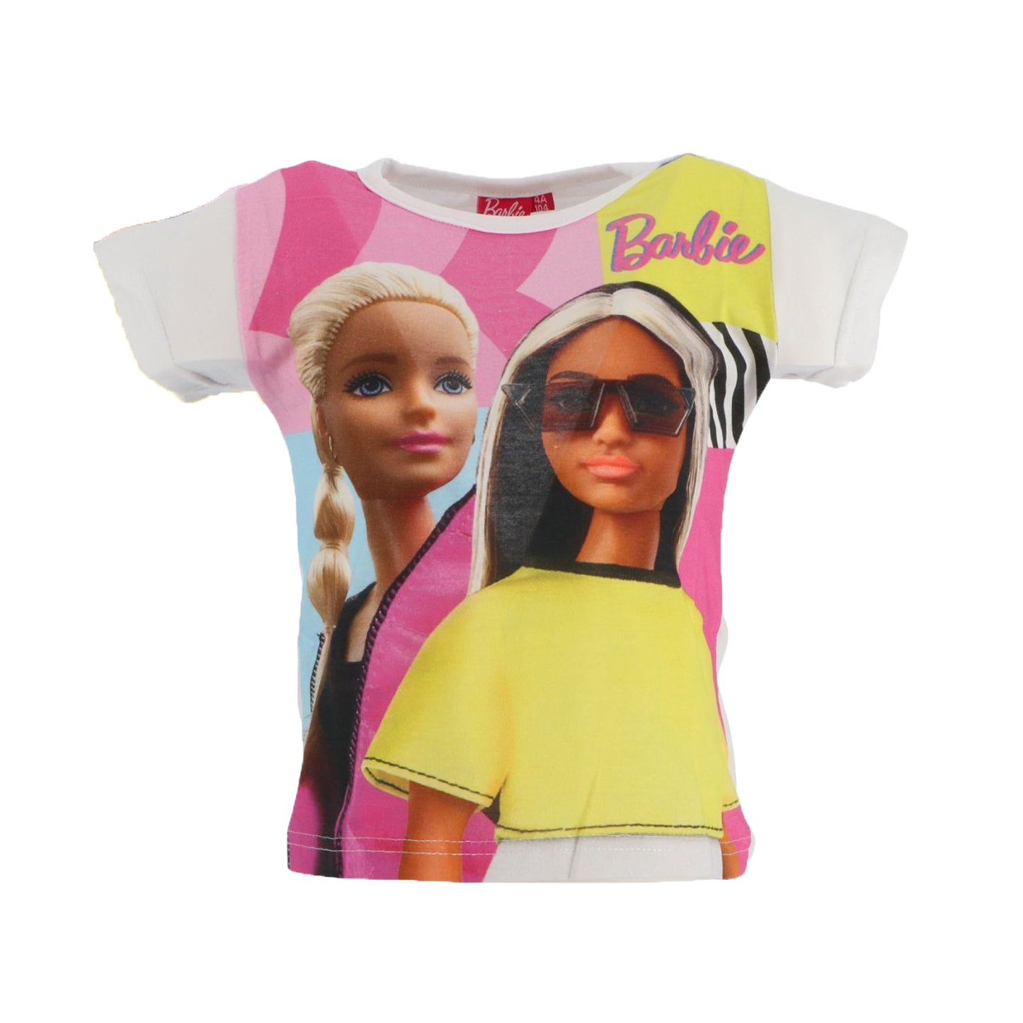 Barbie T-Shirt für Kinder mit Print Kurzarm-Shirt für Mädchen