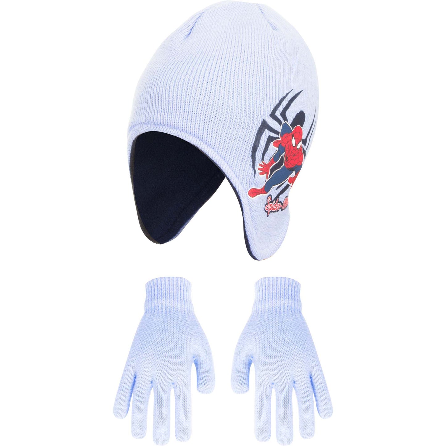 Spiderman Mütze Set – 100% Acryl für kalte Wintertage, mit coolem Spidey-Design