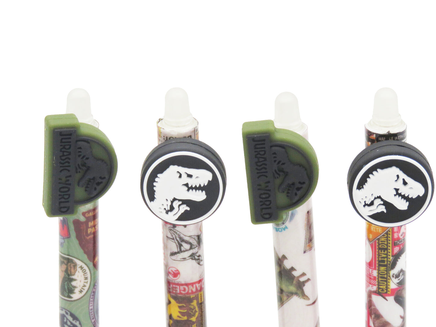 Jurassic World 4 Stück Löschbarer Gelstift Schreibstift