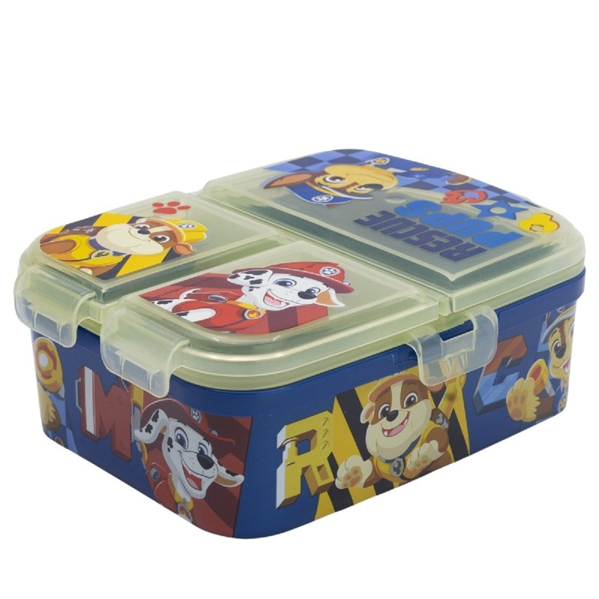 Paw Patrol Kinder Brotdose XL Lunchbox mit 3 Fächern & tollem Design