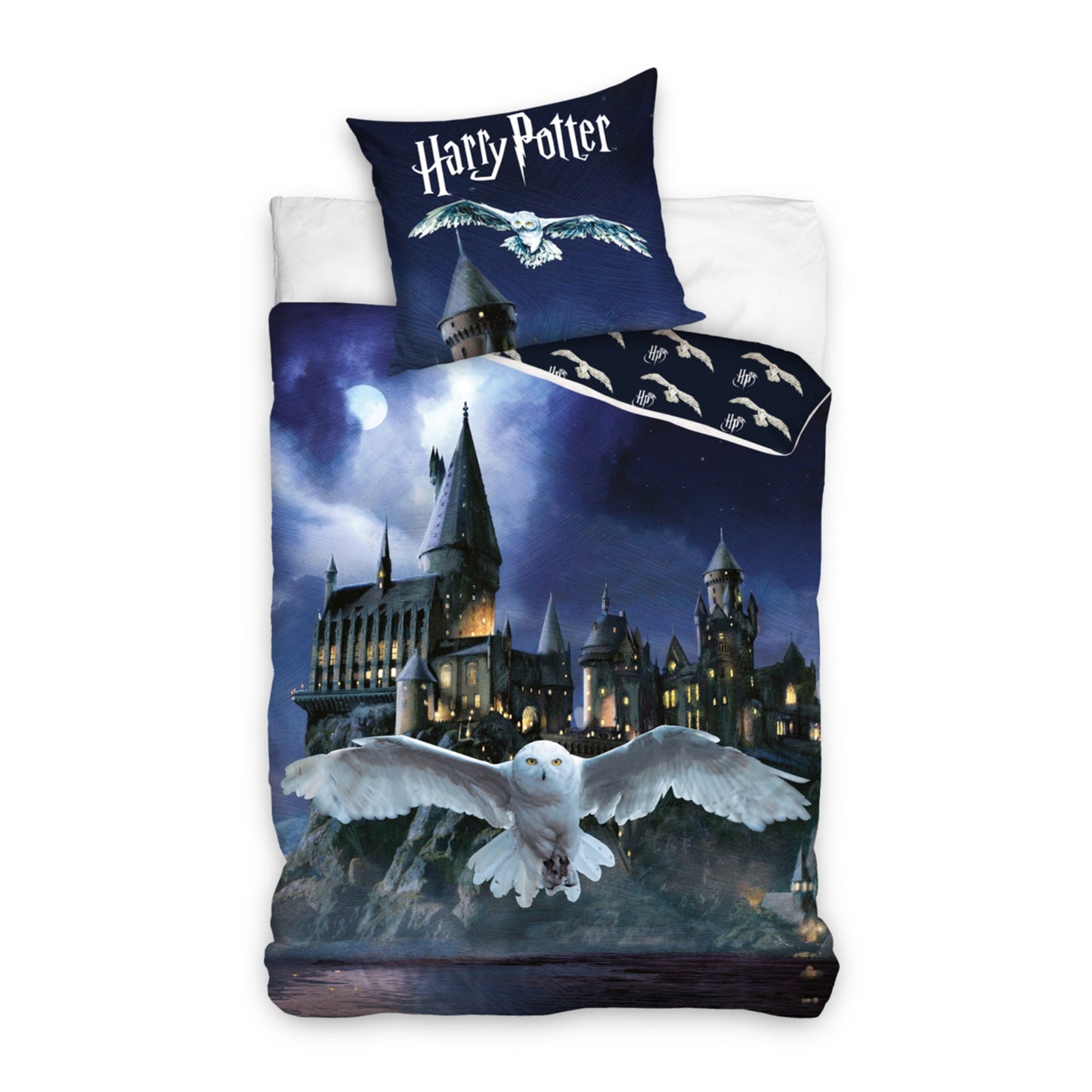 Harry Potter Bettwäsche Set 140 x 200 cm + 70x60 cm mehrfarbig fürs Schlafzimmer