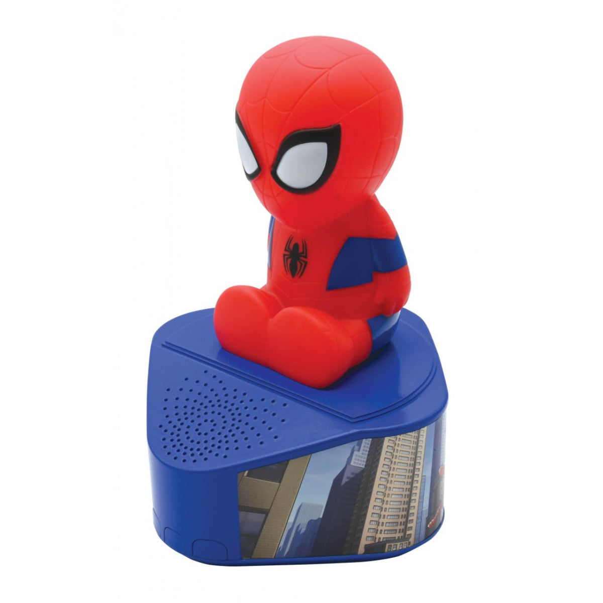 Spiderman Kinder Karaoke Player Bluetooth Musikbox mit 2 Mikrofonen Aufnahmefunktion