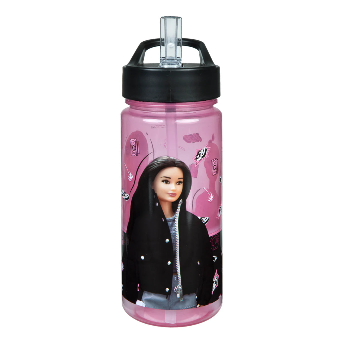 Barbie Trinkflasche 500 ml Kinder Wasserflasche Schule Sport Alltag