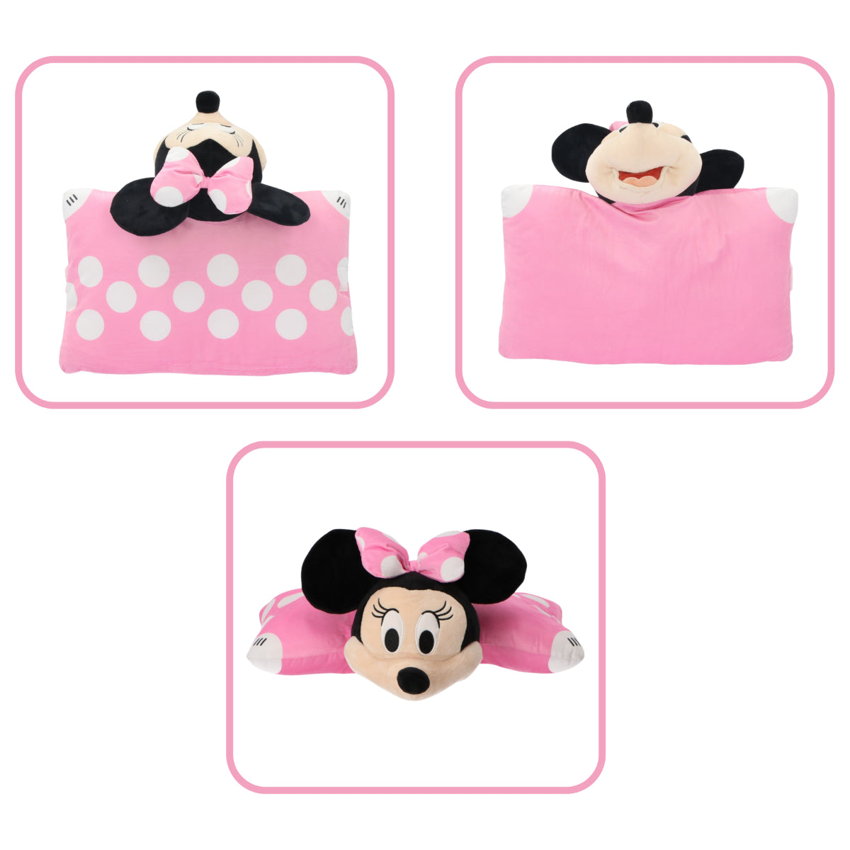 Disney Minnie Mouse Kissen Playfriend 35 x 30 cm Dekokissen für Kinderzimmer