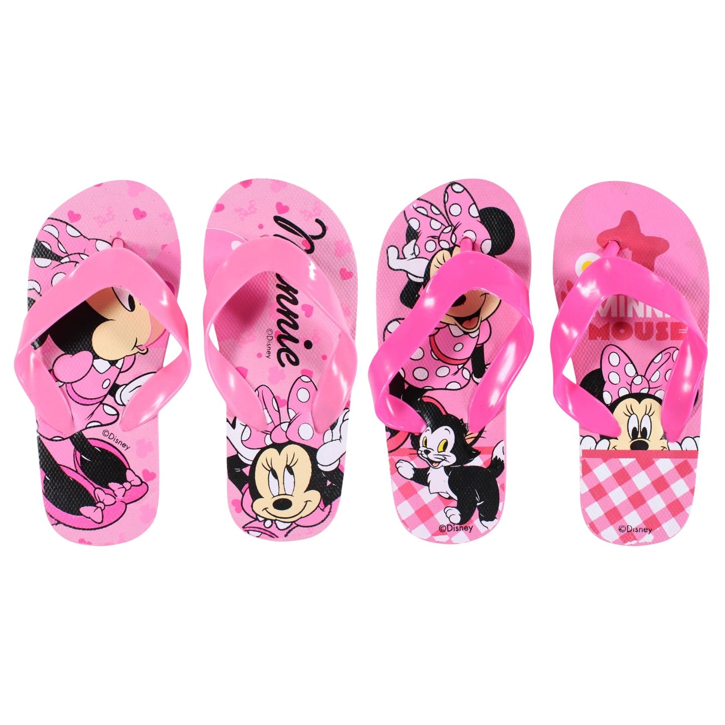 Disney Minnie Mouse Zehentrenner für Kinder – Bequeme Flip-Flops für warme Tage