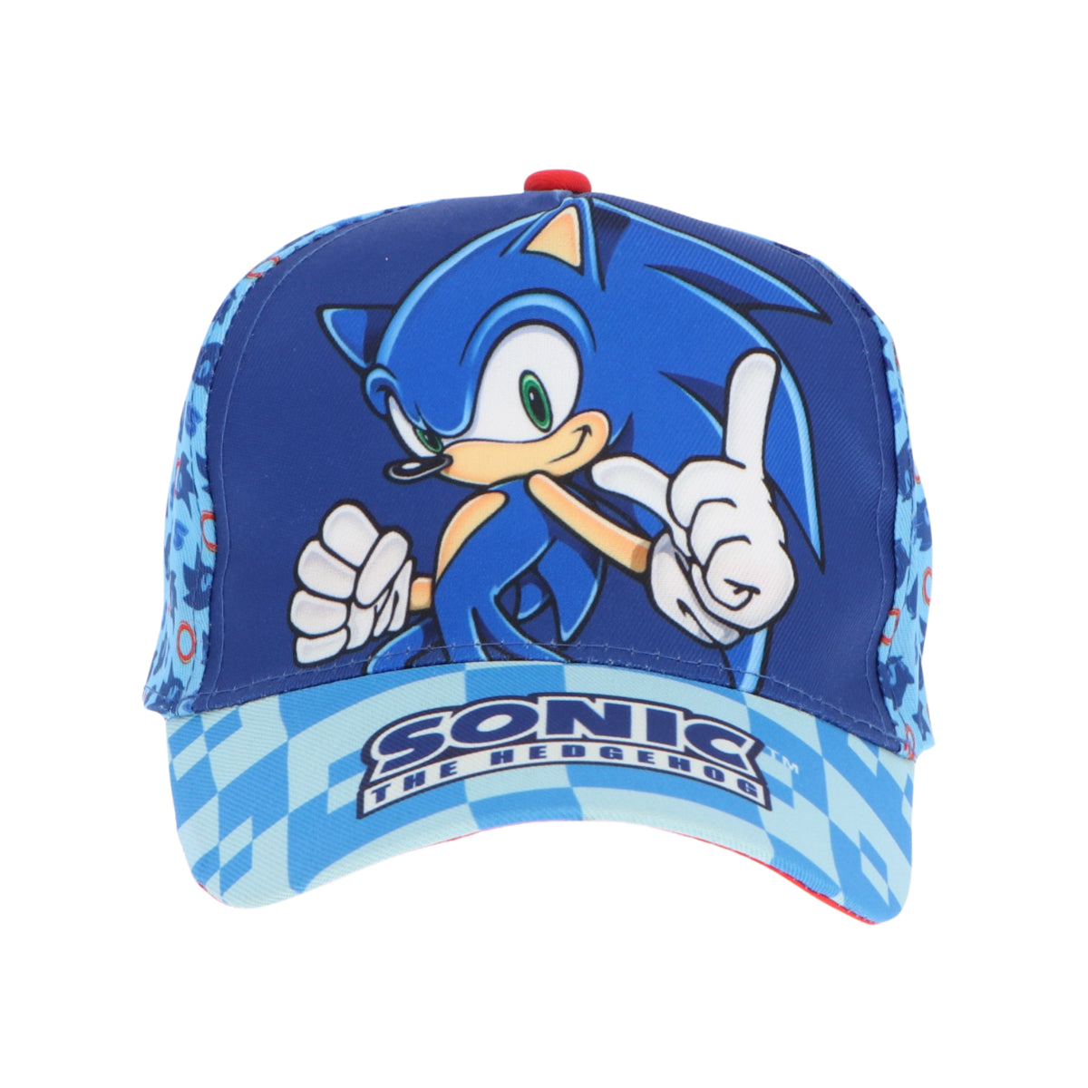 Sonic Kappe Kinder Blaue Baseball Cap für Freizeit Sommer und Alltag
