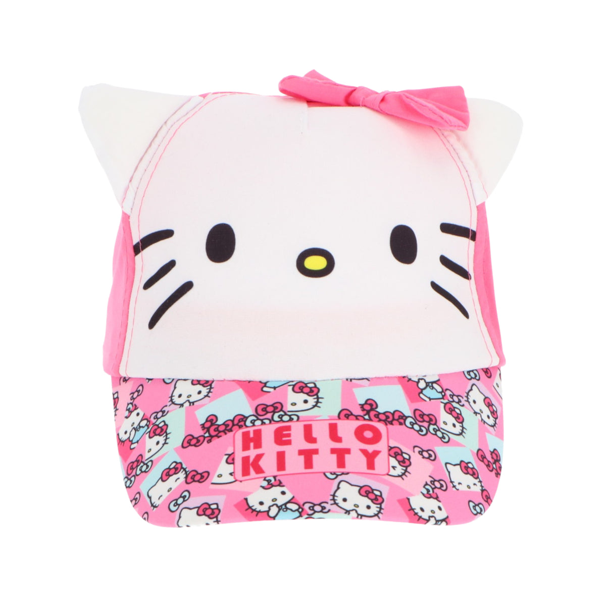 Hello Kitty 3D Kappe Kinder Baseball Cap für Freizeit Sommer und Alltag