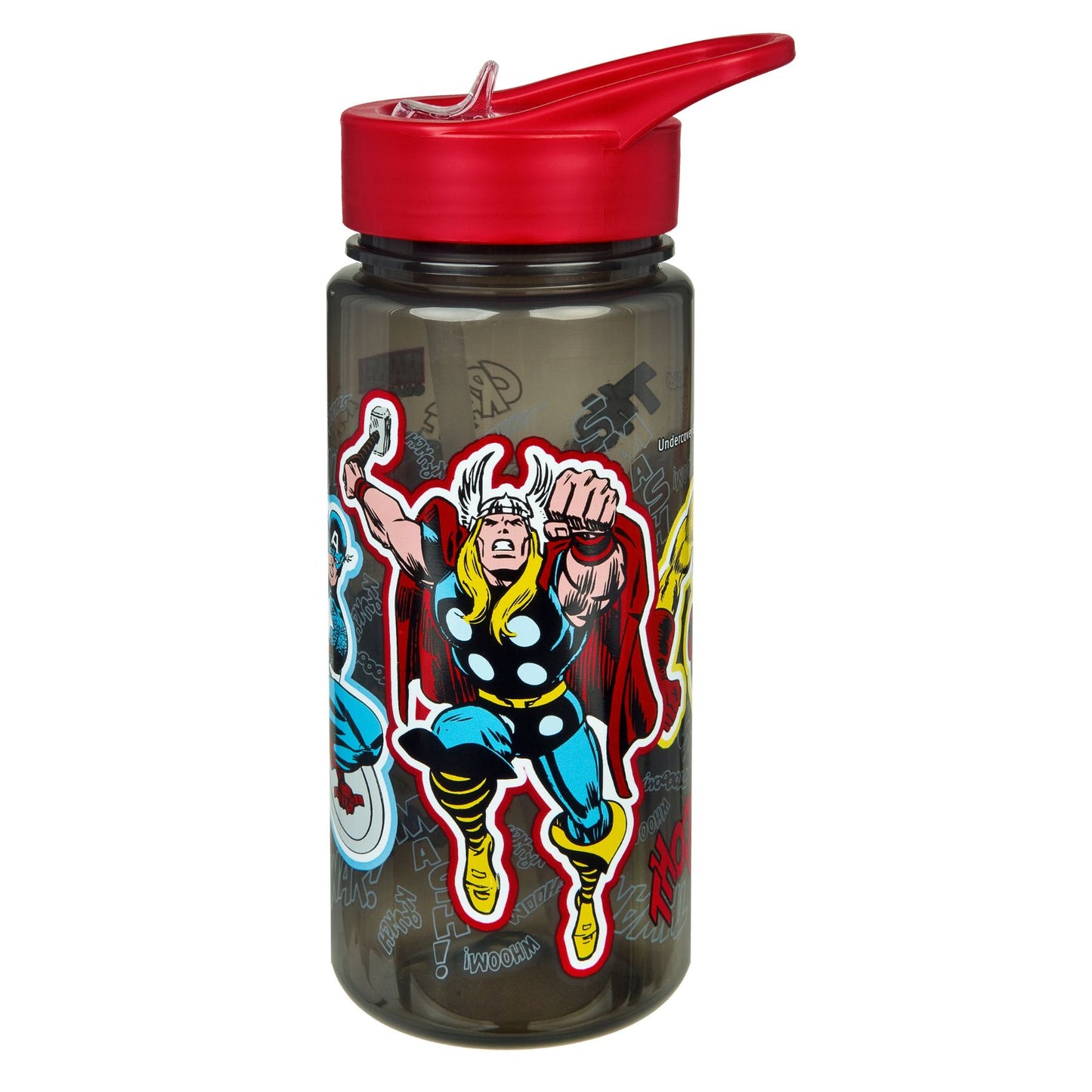 Marvel Avengers 500 ml Kinder Trinkflasche mehrfarbig Wasserflasche für Alltag Schule
