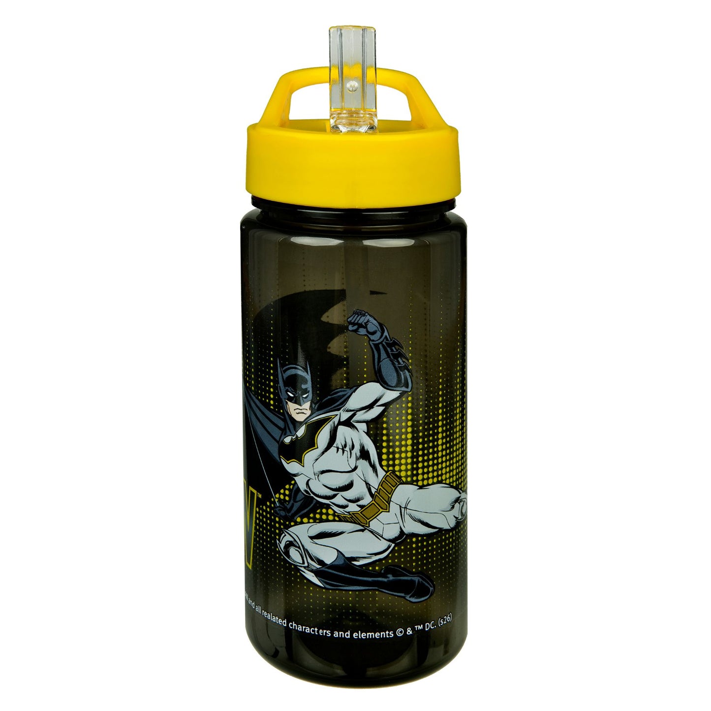 Batman 500 ml Kinder Trinkflasche blau Wasserflasche für Alltag Schule und unterwegs