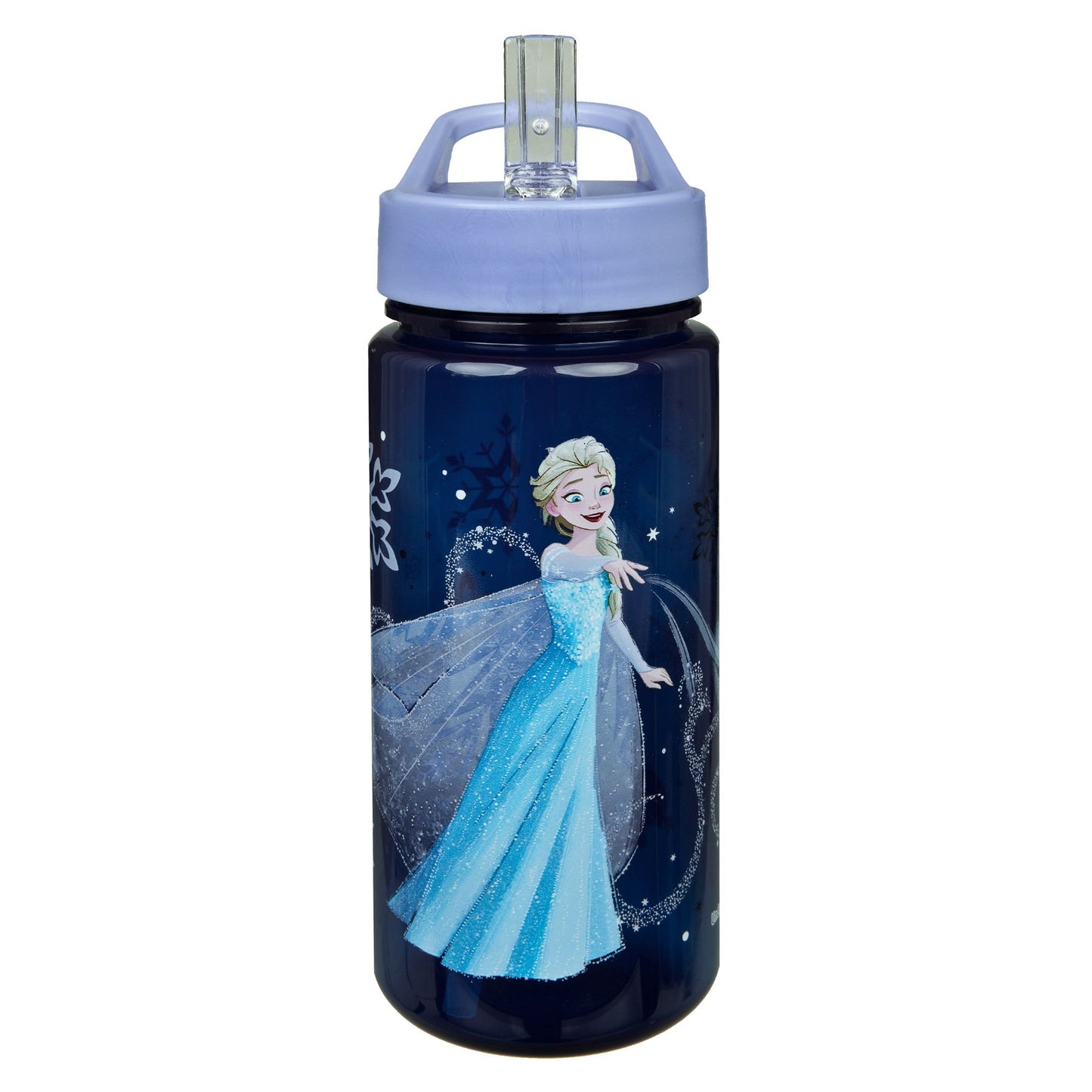 Disney Frozen 500 ml Kinder Trinkflasche blau Wasserflasche für Alltag Schule und unterwegs