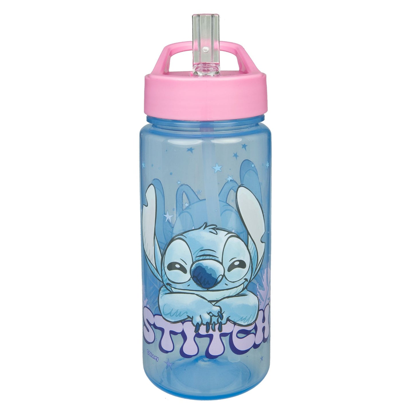 Disney Stitch 500 ml Kinder Trinkflasche mehrfarbig Wasserflasche für Alltag Schule und unterwegs