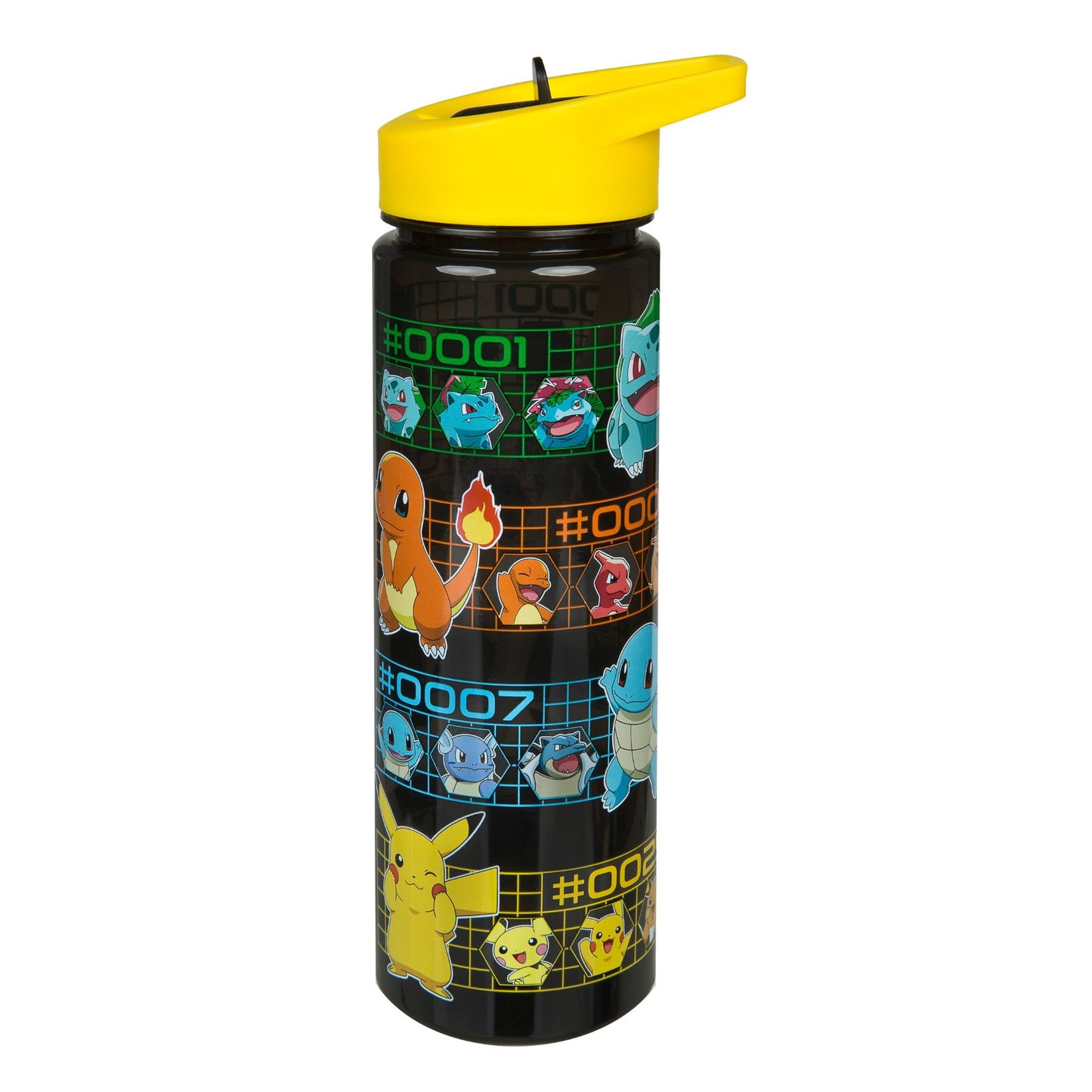 Pokemon 600 ml Kinder Trinkflasche mehrfarbig Wasserflasche für Alltag Schule und unterwegs