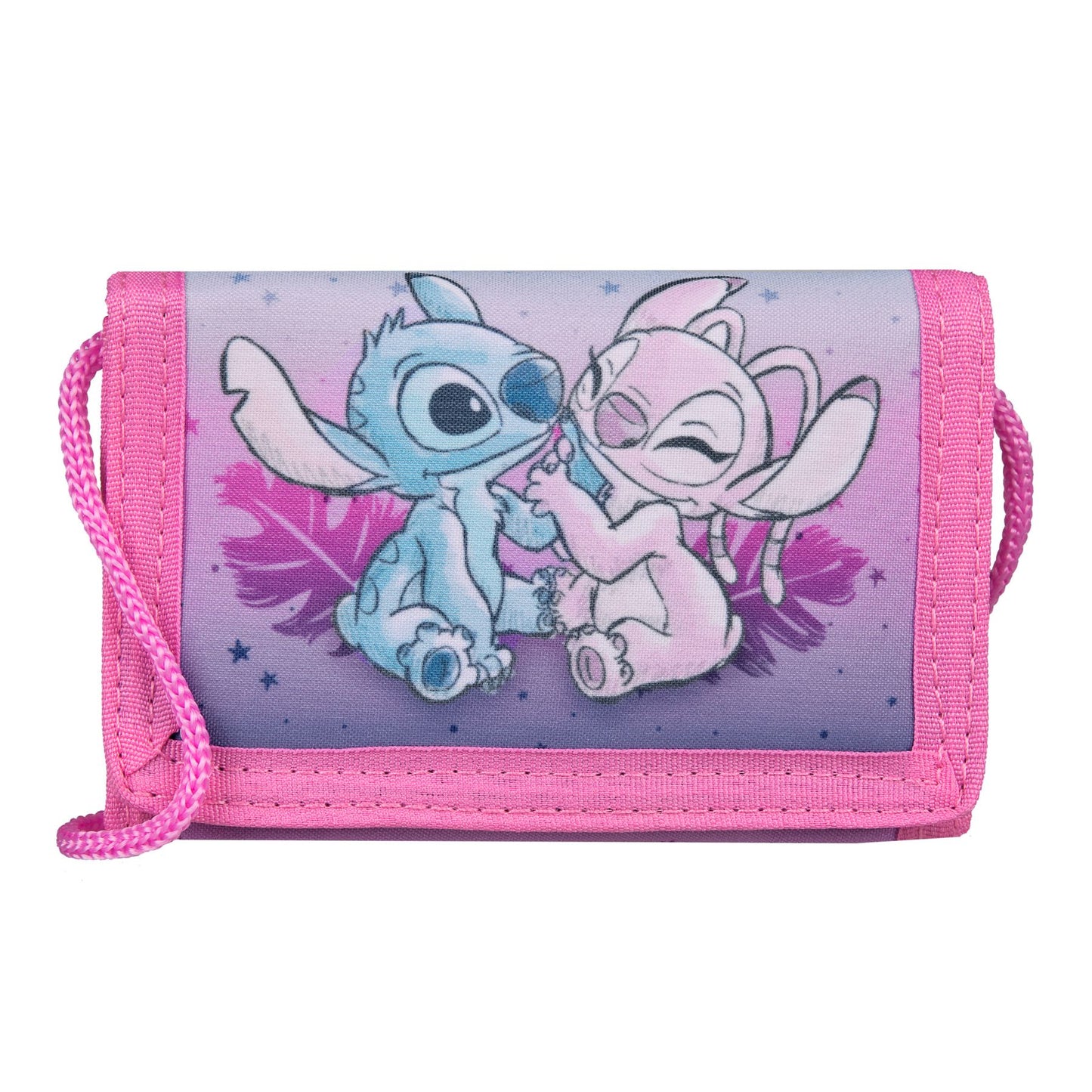 Disney Stitch Portemonnaie mehrfarbig Geldbörse Geldbeutel für Schule Freizeit und Reise