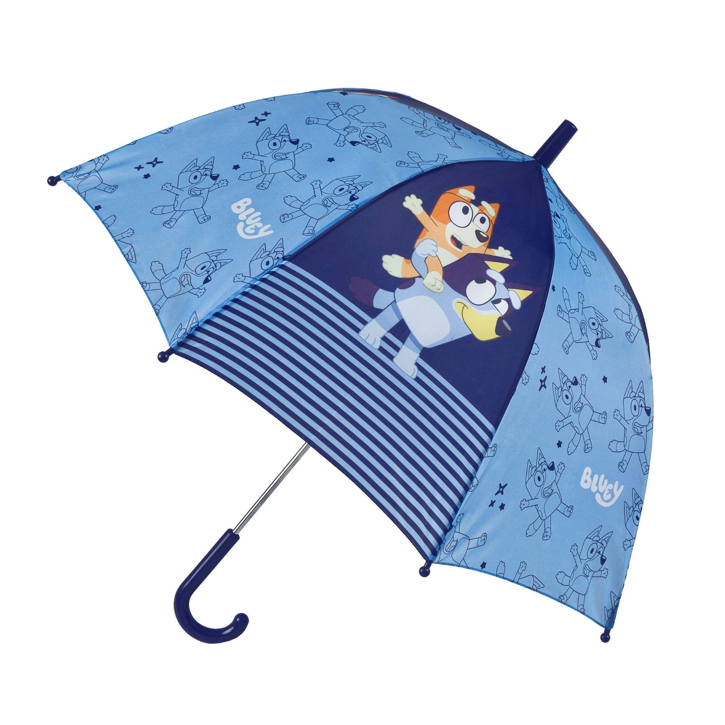 Bluey ⌀ 69 cm Regenschirm transparent Kinder Schirm für Regen Alltag