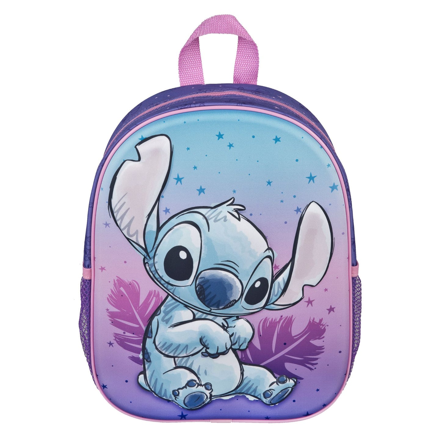 Disney Stitch 3D Rucksack mehrfarbig Kinder Backpack für Kindergarten Schule Freizeit und Reise