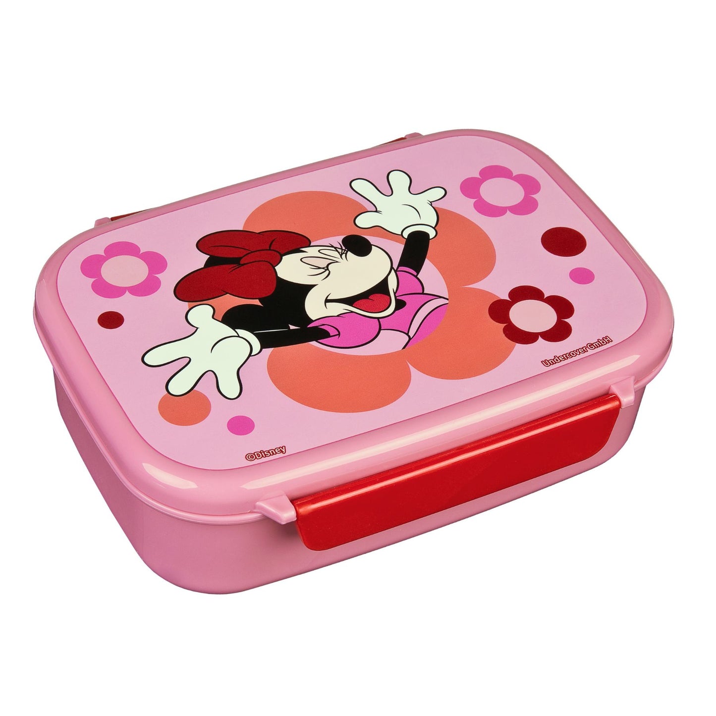 Disney Minnie Mouse Kinder Lunch Set rosa Brotdose Trinkflasche Pausenbox Set für Kindergarten und Schule