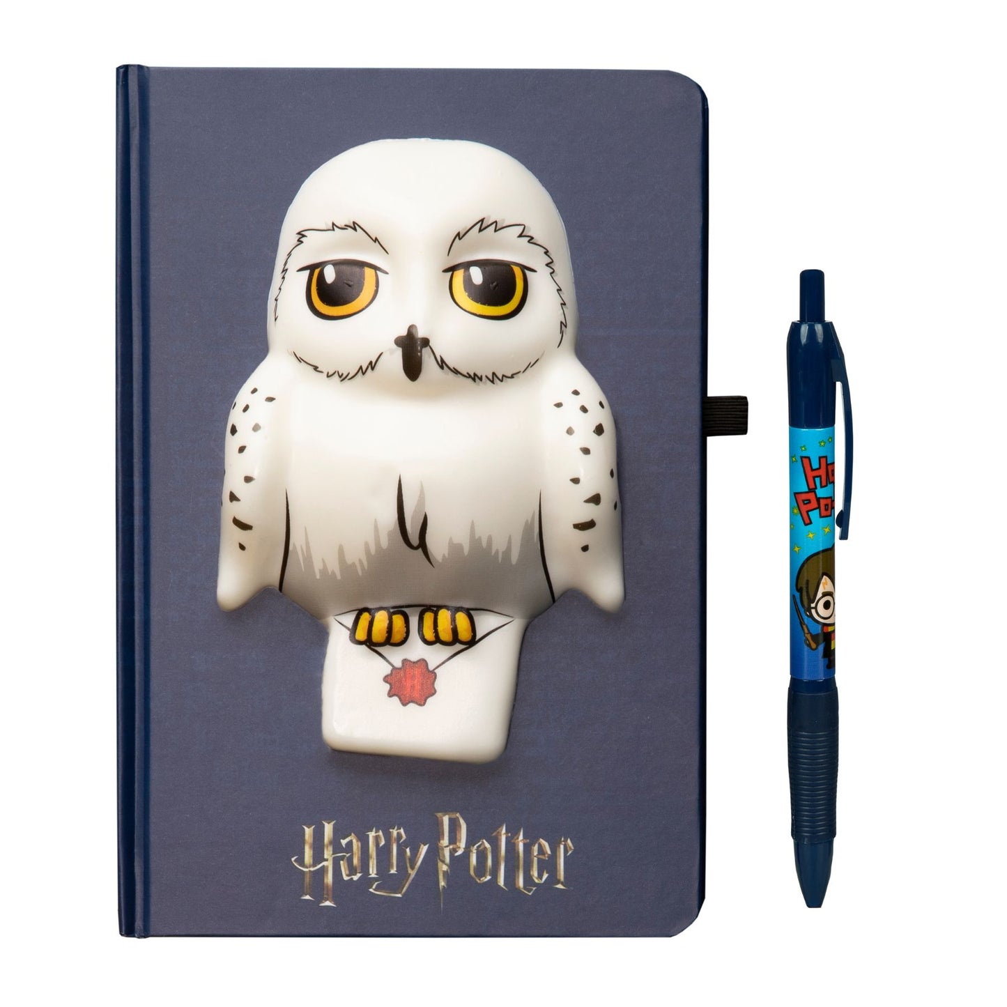 Harry Potter Squishy Notizbuch blau Journal Schreibheft für Notizen Schule Büro und Alltag