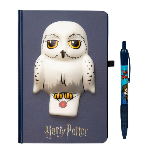 Harry Potter Squishy Notizbuch blau Journal Schreibheft für Notizen Schule Büro und Alltag
