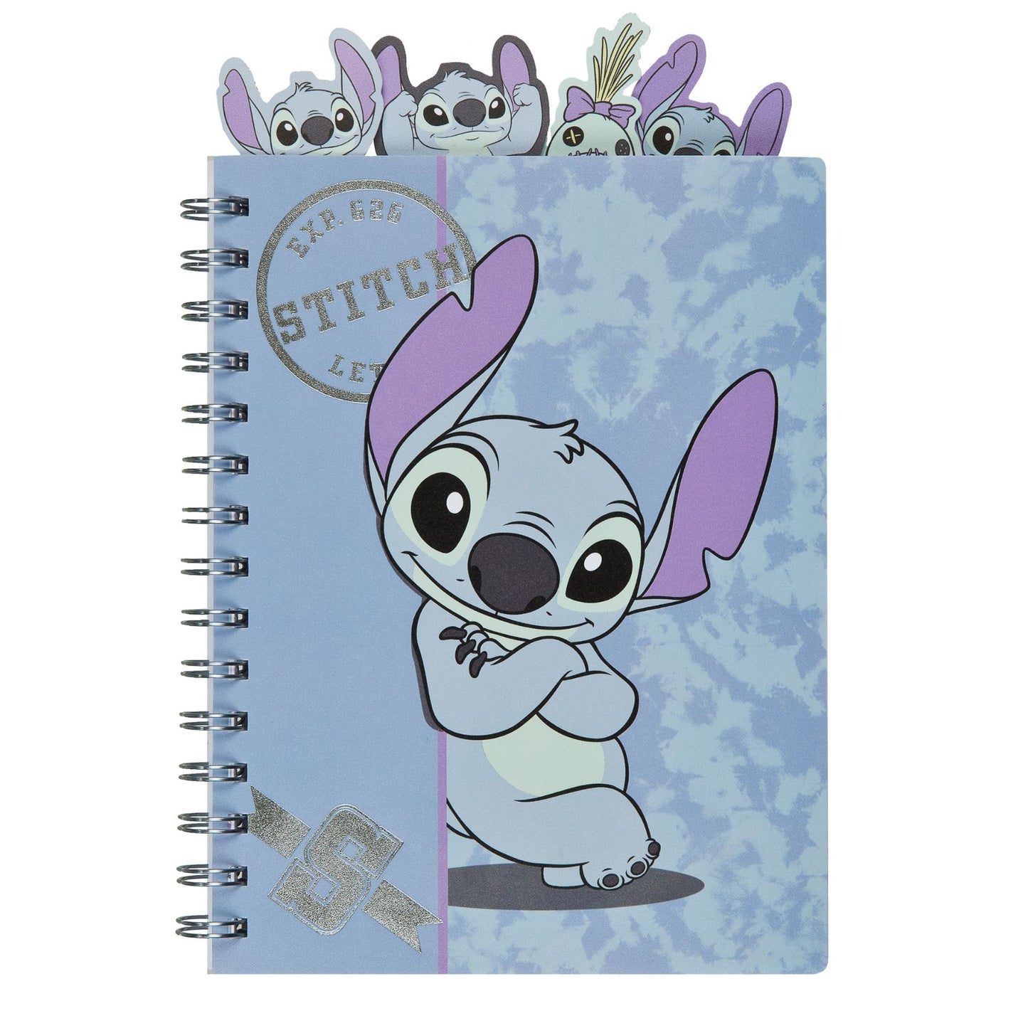 Disney Stitch Notizbuch blau Journal Schreibheft für Notizen Schule Büro und Alltag