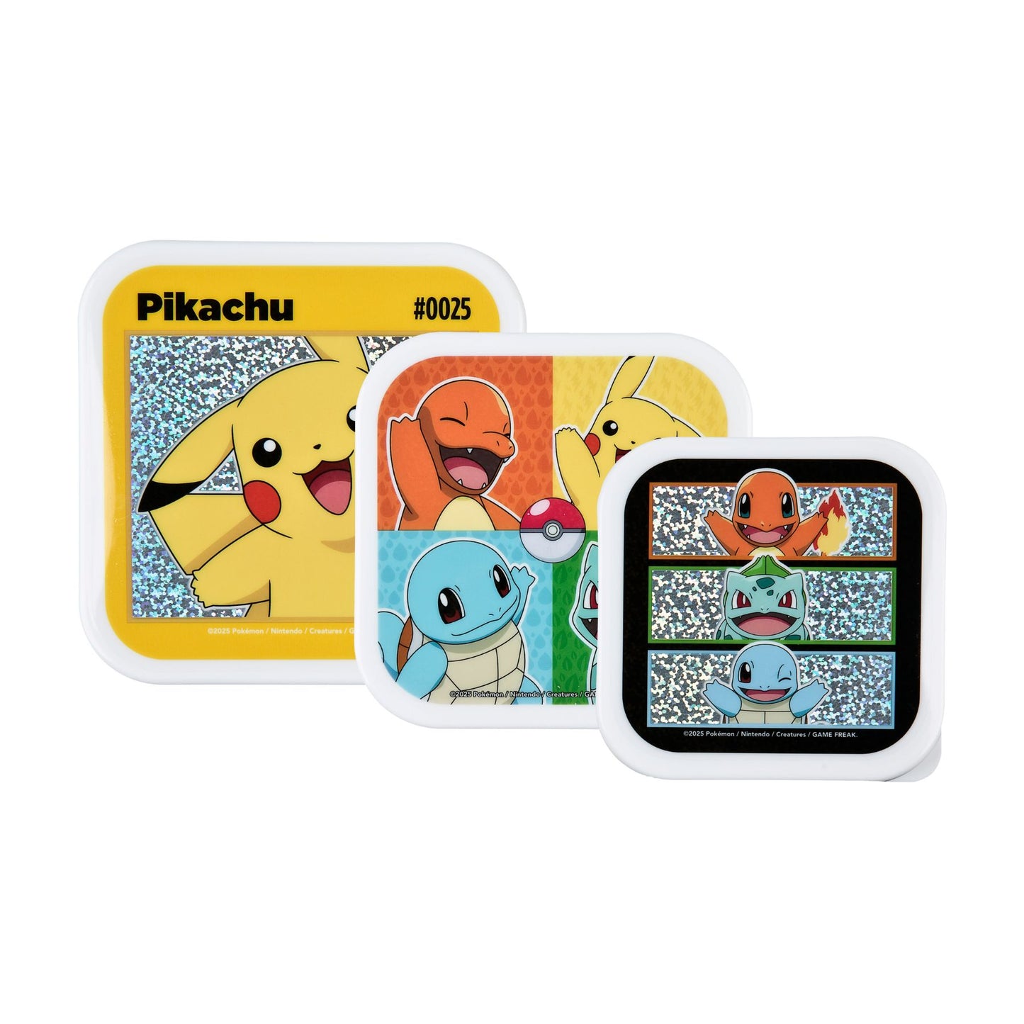 Pokemon Snackbox 3 in 1 Lunchbox Kinder Vesperdose Aufbewahrungsbox für unterwegs