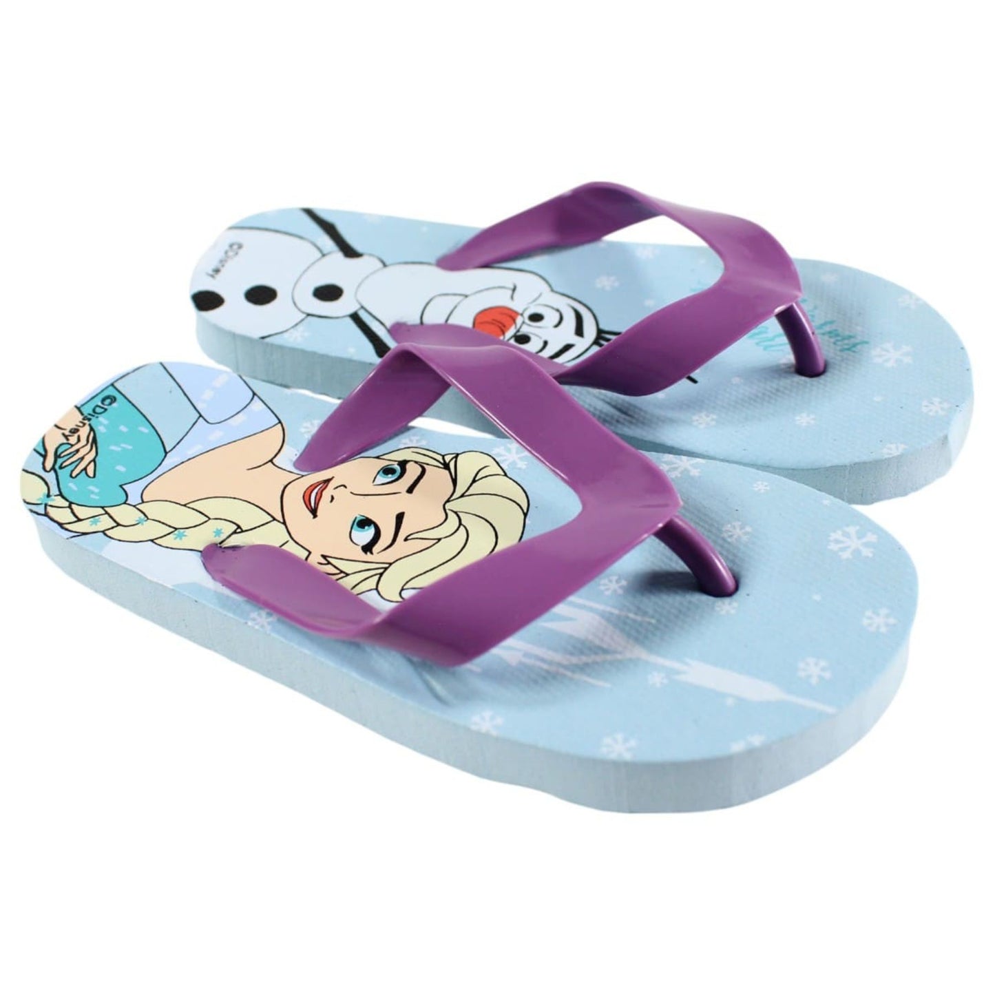 Disney Frozen Kinder Sommer Schuhe Flip Flops Zehentrenner Freizeit