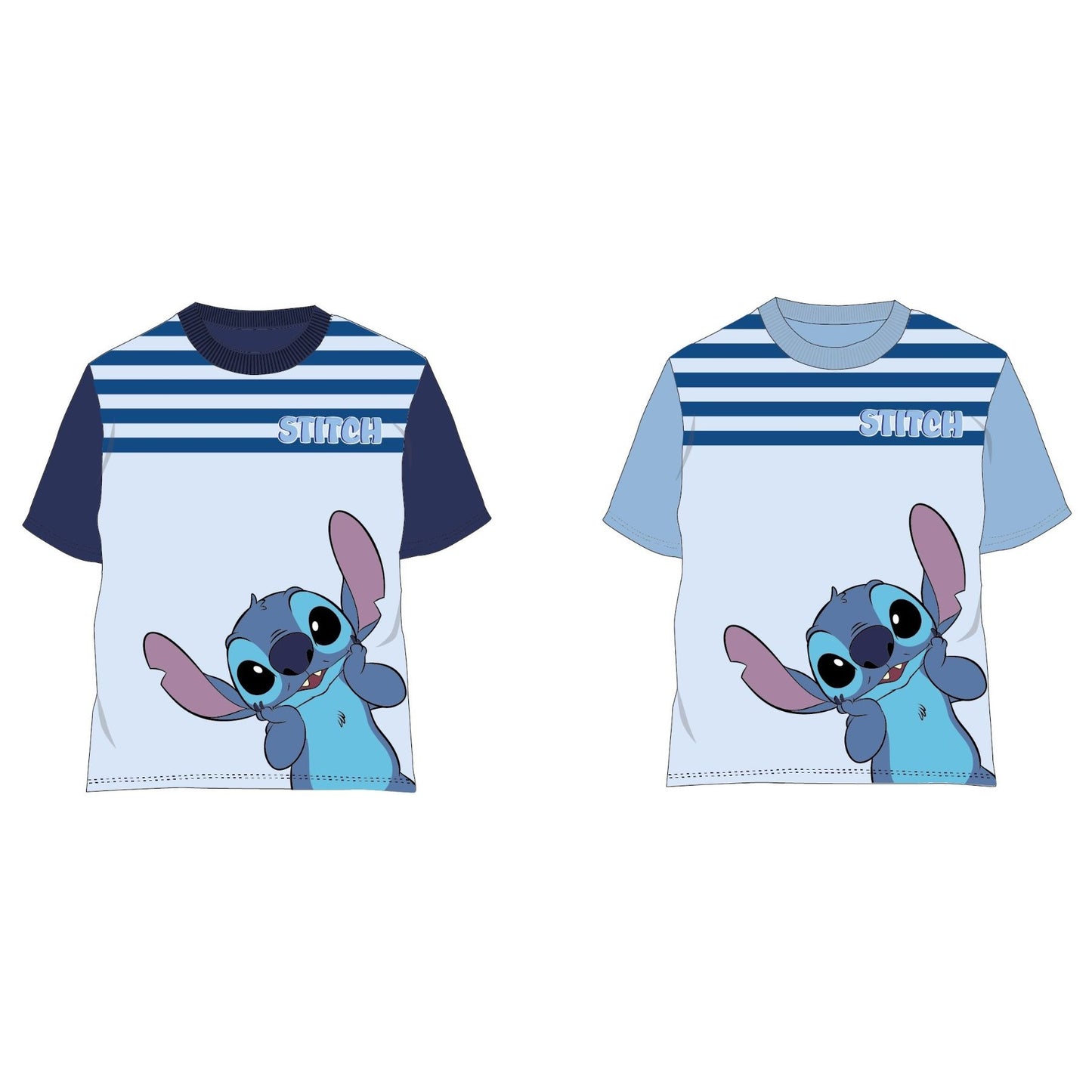 Disney Lilo & Stitch T Shirt Kinder Shirt Kurzarmshirt Freizeitshirt Mehrfarbig