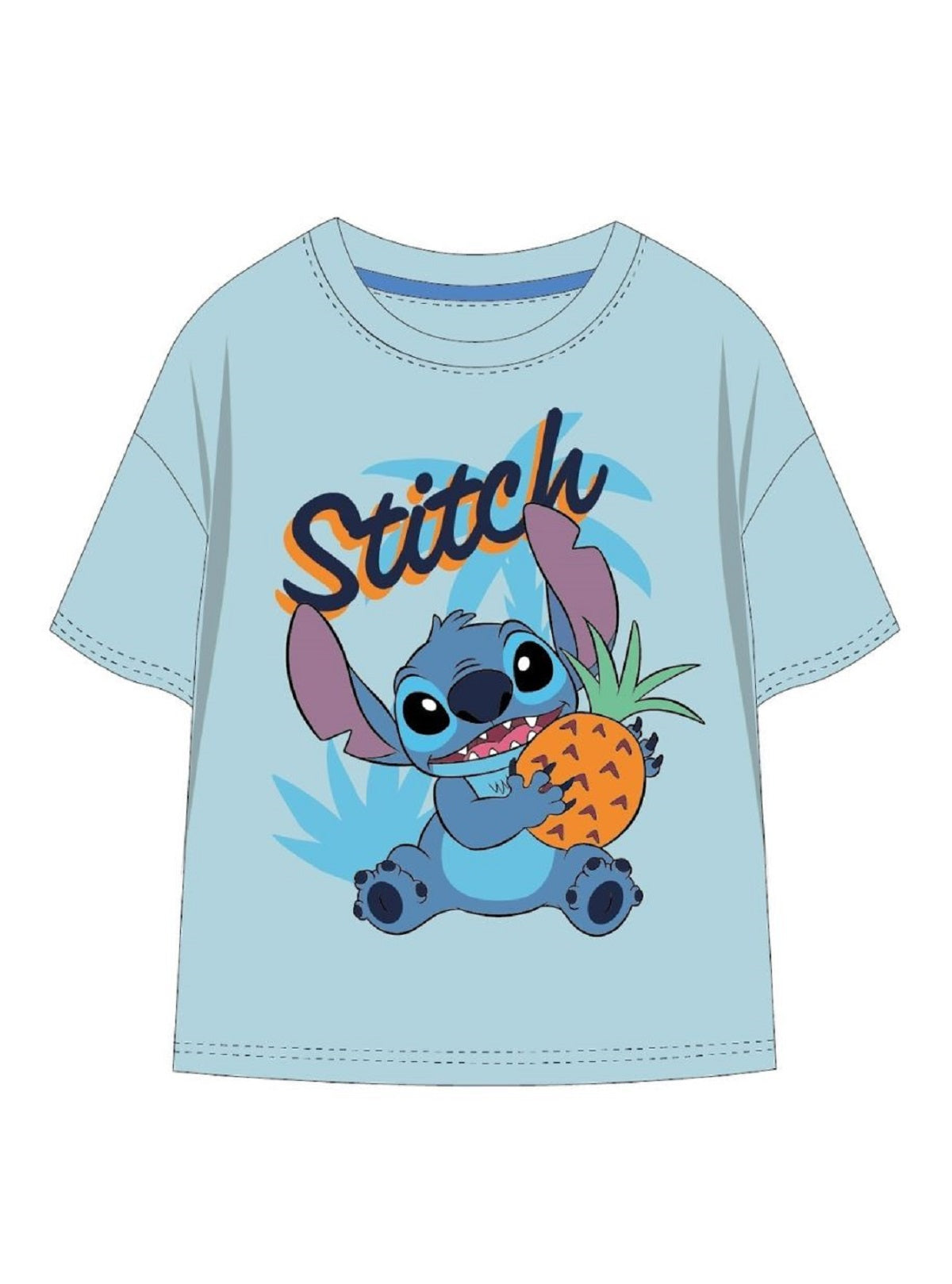 Disney Lilo & Stitch T Shirt Kinder Shirt Kurzarmshirt Freizeitshirt Mehrfarbig