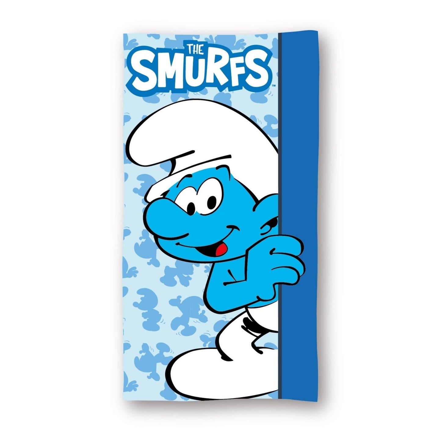 The Smurfen Strandtuch Mikrofaser Badetuch 70 × 140 cm Strand Handtuch