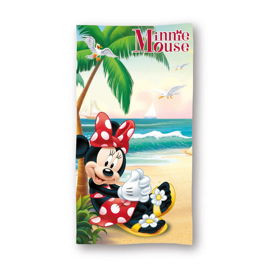Disney Minnie Mouse Strandtuch Mikrofaser Badetuch 70 × 140 cm Strand Handtuch