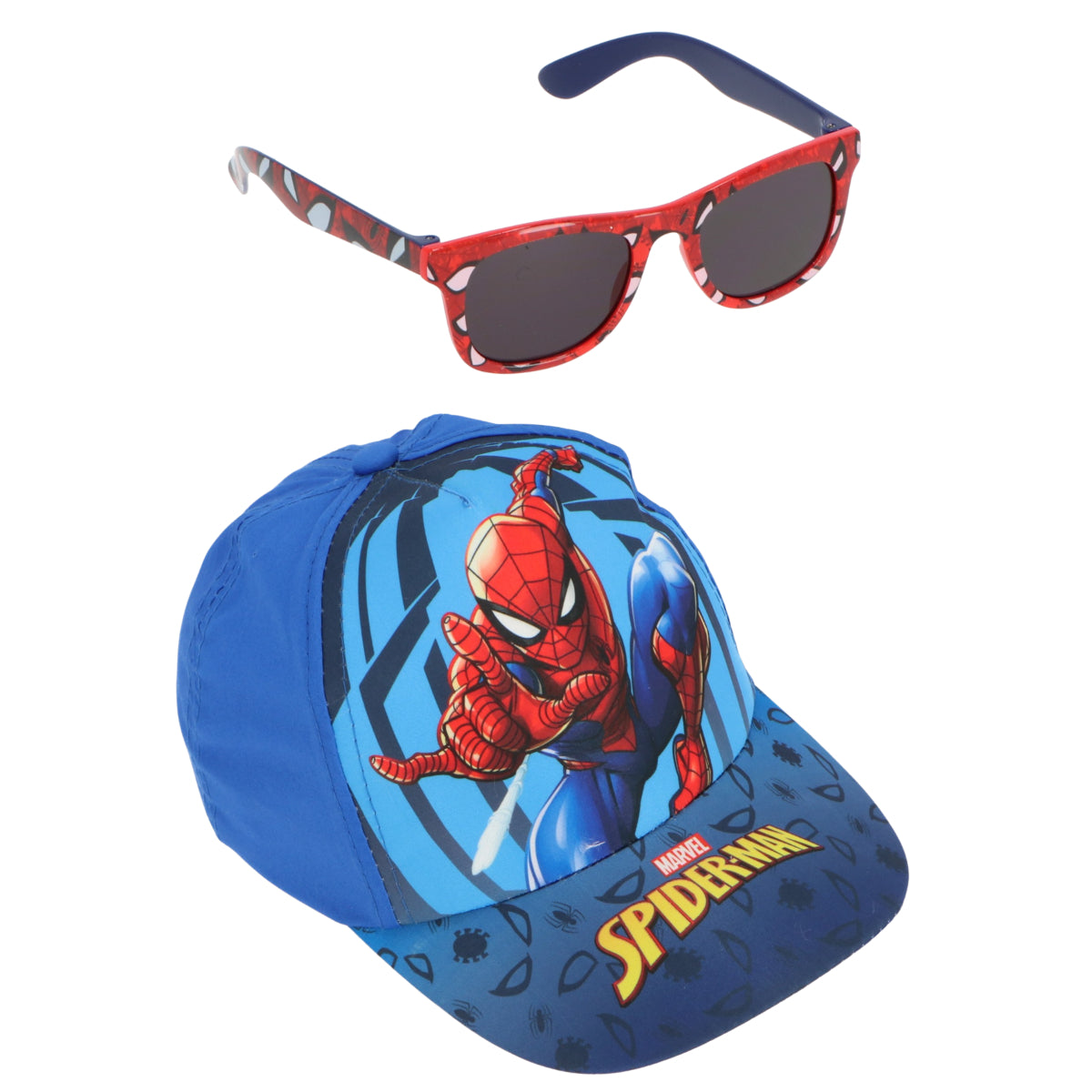 Spiderman Kinder Cap mit Sonnenbrille Baumwolle Alltag Freizeit