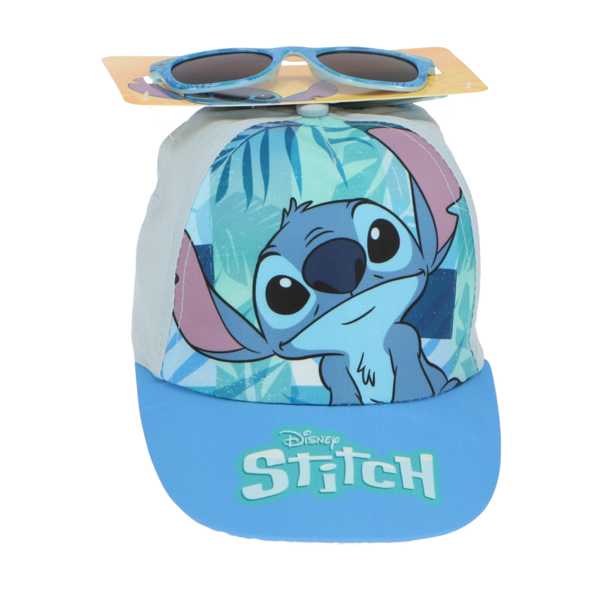 Lilo & Stitch Kinder Basecap Kappe Sonnenbrille Freizeit Blau