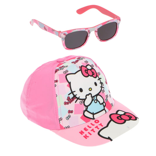 Hello Kitty Kinder Cap mit Sonnenbrille Baumwolle Alltag Freizeit