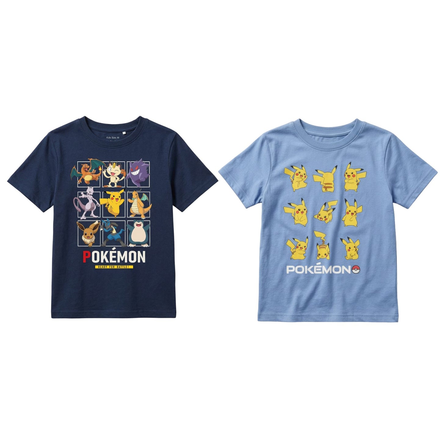 Pokémon Kinder Shirt Baumwolle T Shirt für Jungen und Mädchen
