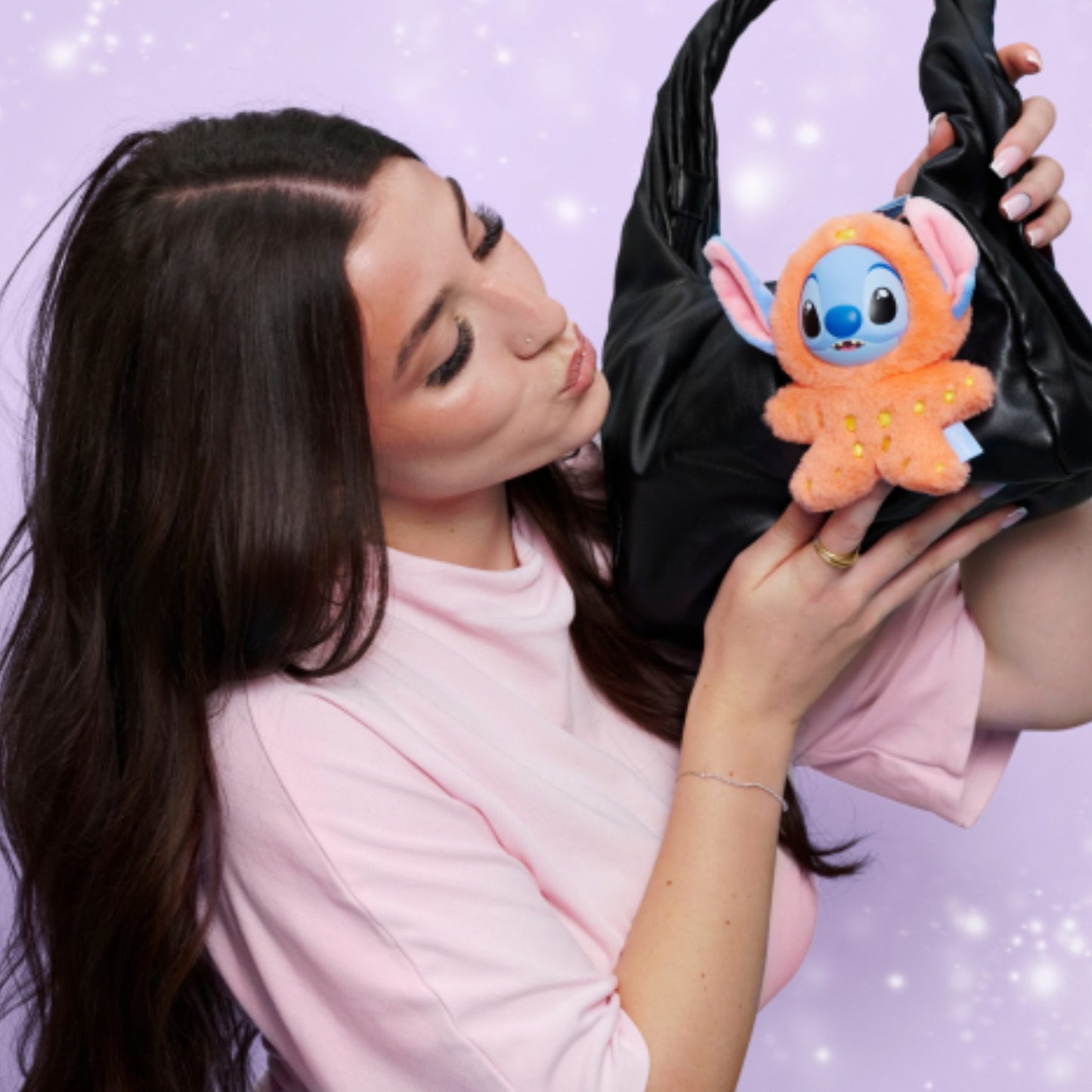 Disney Lilo und Stitch 1 Stück Mystery Anhänger mehrfarbig Schlüsselbund Zubehör