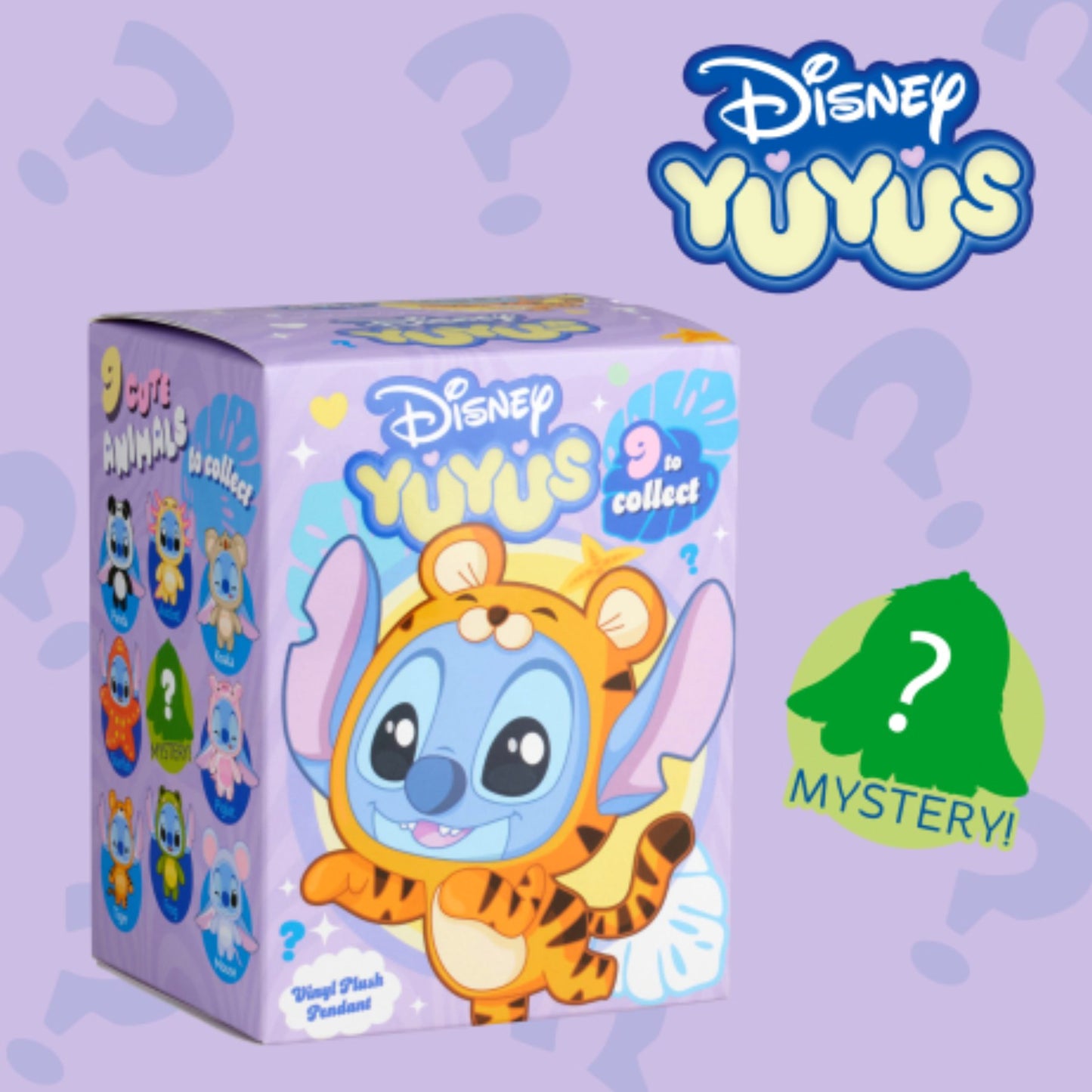Disney Lilo und Stitch 1 Stück Mystery Anhänger mehrfarbig Schlüsselbund Zubehör