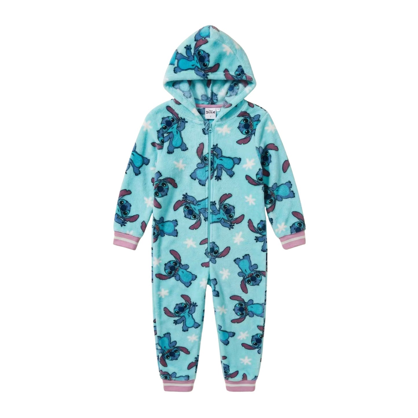Disney Lilo & Stitch Kinder Overall Lila Pyjama Hausanzug