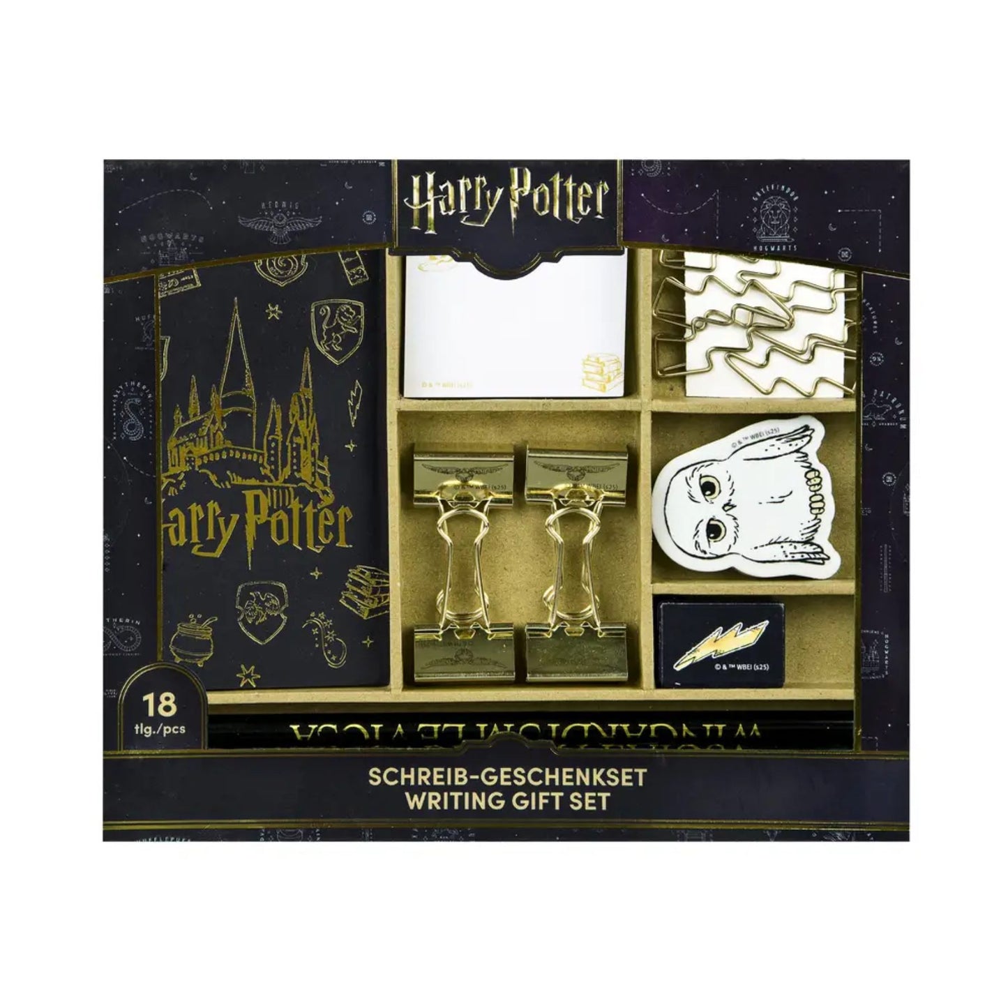 Harry Potter Schreibwarenset Schulzubehör Mehrfarbig Set für Schule Zuhause unterwegs