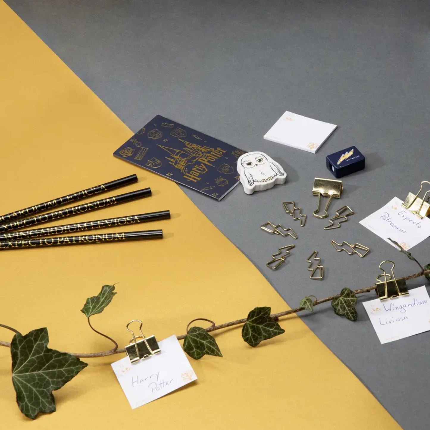 Harry Potter Schreibwarenset Schulzubehör Mehrfarbig Set für Schule Zuhause unterwegs