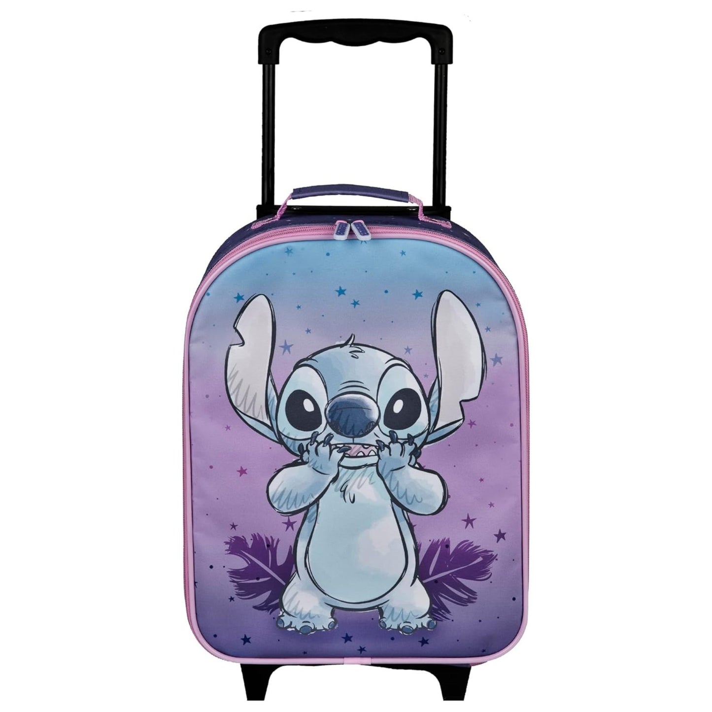 Disney Lilo and Stitch Trolley Kinder Reisekoffer 38 cm Koffer für Reisen Urlaub Ausflüge